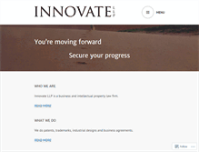 Tablet Screenshot of innovatellp.com